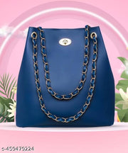 Golden Chain Handle Bag for Women | Stylish Women Bag  | Trending Women Shoulder Bag