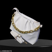 Woman and  girl selling  bags party wear sling bag for mekup barthday party
