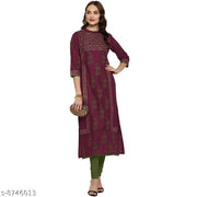 Women's Printed Cotton Kurti