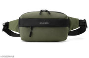 Crossbody Sling Bag for Men | Compact Waist & Chest Bag | Water-Resistant Travel Fanny Pack with Adjustable Strap for Daily Use, Hiking & Outdoor Activities