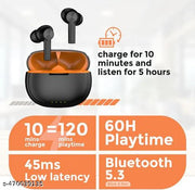 RAPPER Earbuds 12 hours playtime bluetooth wireless headphones earphone bluetooth headset