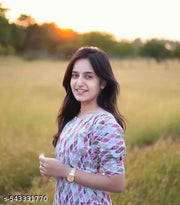 Women Fashion Kajukatri Cotton Kurti For Women
