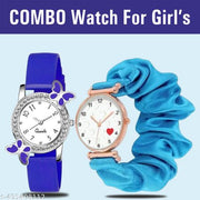 Butterflly Blue | Heart Dial | Ribbin Belt(Combo)