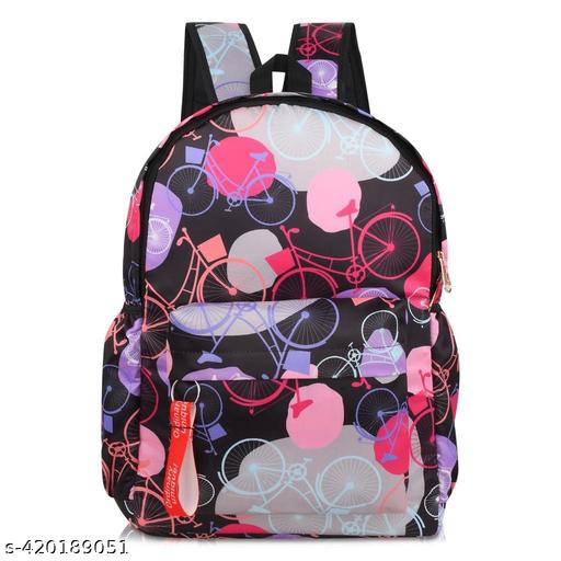 18L Tranding school bag, school girl backpack, multi colour backpack (Printed)
