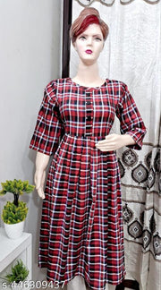 Woolen Frock Kurti for Winter