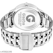 Day & Date Function Watch With Stainless Steel Chain Analog Watch - For Men