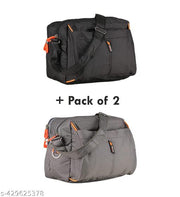 Combo Of Unisex Crossbody Polyester One Side Sling Bag For Men & Women (Pack Of 2)