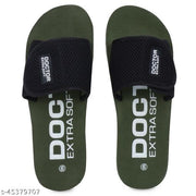 DOCTOR EXTRA SOFT D-17-WOMEN-CUP-OLIVE Women's Adjustable Strap Orthopaedic Diabetic Comfort Daily Use Slippers & Flipflops