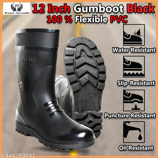 Foot Trends Gumboot, Safety Gumboot for Men