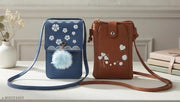 MAHABAL Sling Bags for Women Latest |Crossbody Bag | Phone Bag Stylish PU Leather.Mobile Cell Phone Holder Pocket Purse Wallet Mini Shoulder Bags Ideal Gift for Women. (pair of 2 sling bag)