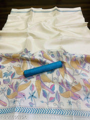 SAMBHALPURI PRINTED KHADI SILK SAREE