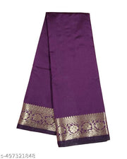 Banarsi Soft Silk Zari Border jamla Saree – Wedding & Festive Party Wear