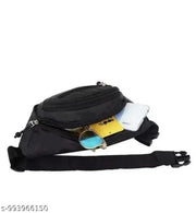 Men;S STYLISH SLING BAG /CROSSDOBY CHEST BAG BLACK WAIST PACK FOR TRAVE & BIKE RIDING