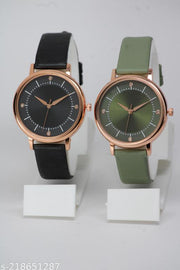 Classy Ethnic Designer Leather Belt Analog Watches for Women Watches for Girls
