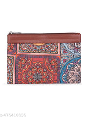 Zouk Multicolor Mandala Print Classic Utility Pouch