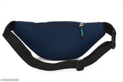 OZEL BAG Premium Crossbody Waist Bag | Trendy Travel Fanny Pack with Multiple Zippers | Unisex Adjustable Belt Pouch