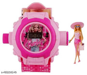 Digital Unisex Child Watch (Pink Dial Pink Colored Strap)