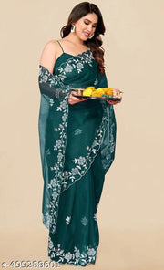 Premium Collectoin Morpitch Soft Silk Saree with Blouse Piece For Women