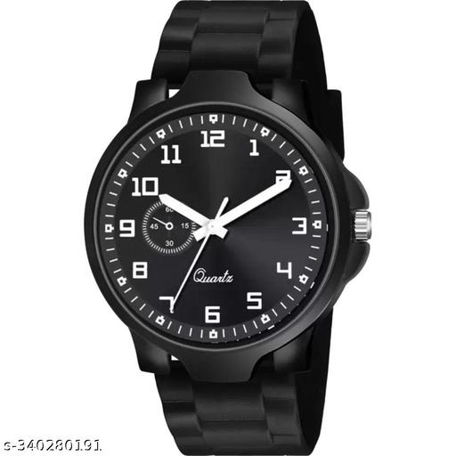 HRV Ca Black  Dial Men Pu Watch