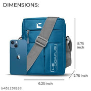 Sling Bag for Men and Women for office, travel and casual use with inner Pocket and Adjustable Strap, Utility Storage Side bag