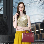 Fommil Stylish Synthetic Leather Unique Design Crossbody Women Handbag