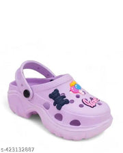 Love clog purple