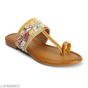Women casual flats Yellow