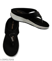 letest casual woman  black wedges