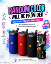 T-113 Pro Type-c Charging Portable wireless Mini Small Bluetooth Travel speaker with clear stereo audio sound & balanced bass 9 (Black,Blue or red color according to stock avaialble)