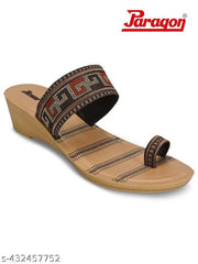 Paragon Women's Trendy Wedge Heel Sandals with Cushioned Sole and Sturdy Construction for Everyday Use
