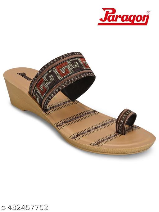 Paragon Women's Trendy Wedge Heel Sandals with Cushioned Sole and Sturdy Construction for Everyday Use