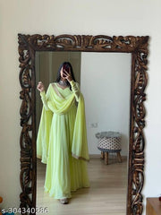 101   DUPATTTA GOWN ATTRACTIVE COLOURFUL