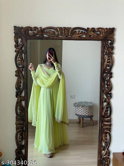 101   DUPATTTA GOWN ATTRACTIVE COLOURFUL
