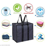 Carry Bags For Multipurpose And Attractive Reusable Bags ( Pack of 4 / Medium)
