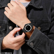 Trendy Round Analog Watch - For Men