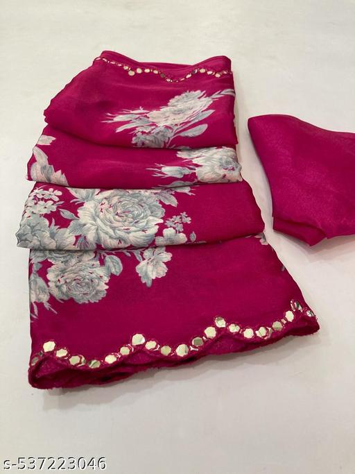 Trending  bollywood Crepe sarees