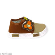 Coolz Kids Stylish Casual Comfortable Lightweight Shoes Amaze Brown for 1-4 Years Boys and Girls