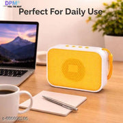 DPM Wireless Speaker with Mic, Deep Bass Audio, RGB Lights, USB TF Playback
