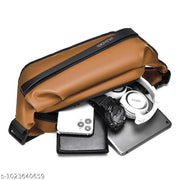 Men’s Crossbody Sling Bag | Compact Waist & Chest Bag | Water-Resistant Travel Fanny Pack with Adjustable Strap for Daily Use, Hiking & Outdoor Adventures