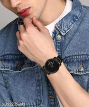 Analog Watch - For Men NEW LOOK A Designer Analog Rubber belt Unique Chakri Paidu watch for men & Boys Analog Watch