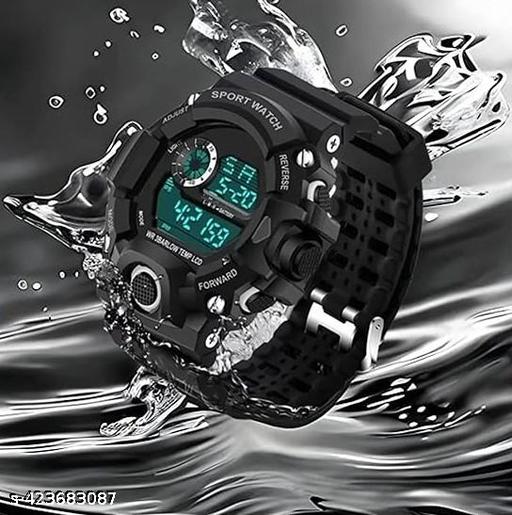 Multi Functional Sports Digital Multicolor Dial Kid's Watch Digital Watch - For Boys