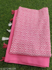 Viscose Silk Brasso Saree