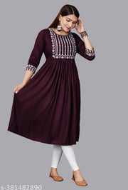 New Trendy Embroiderd Gaither Gown
