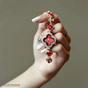 M3 trader red women's chain watch lucky four-leaf clover bracelet watch