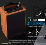 Wireless Premium (Wooden  Bluetooth Speaker) Portable Wireless Sound Box