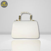"Stylish Classic Women Sling Bag (White) | Elegant attractive beautiful sling bag for women (White)| Gorgeous Stylish Handbag| White Sling Bag For Girls & Womens|  "