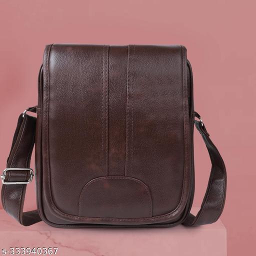 Pu Leather Shoulder Bag for Men