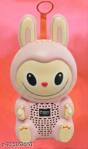 Wireless Bluetooth Mini Cartoon Speaker 8W | Portable Rechargeable | 15m Range | USB/TF | FM Radio | Movie/Music Mode (Labubu, Standard)