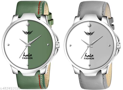 Combo of 2 | Genuine Leather Straps | Boys Series Analog Watch