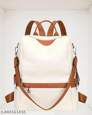 Bohobuzz Backpack Purse for Women Convertible Travel Vintage PU Leather Bag(Backpack,bag,backpack for women women bag fashion,stylish)